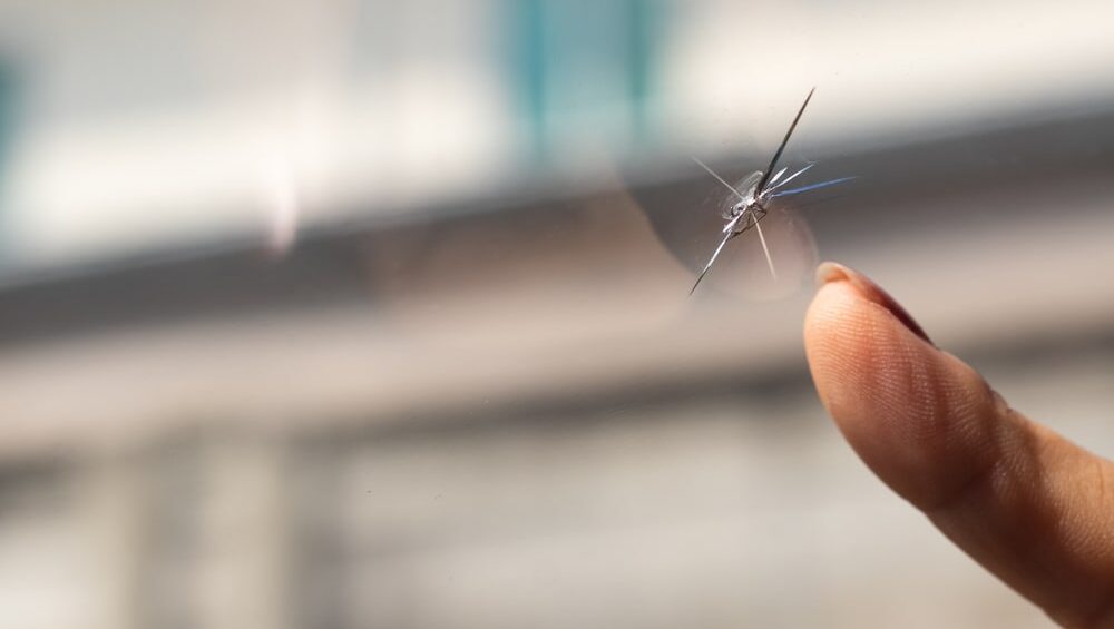 Types of windshield Chips that can be Repaired - 5 Star Auto Glass