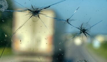 Windshield Shatters on the Highway